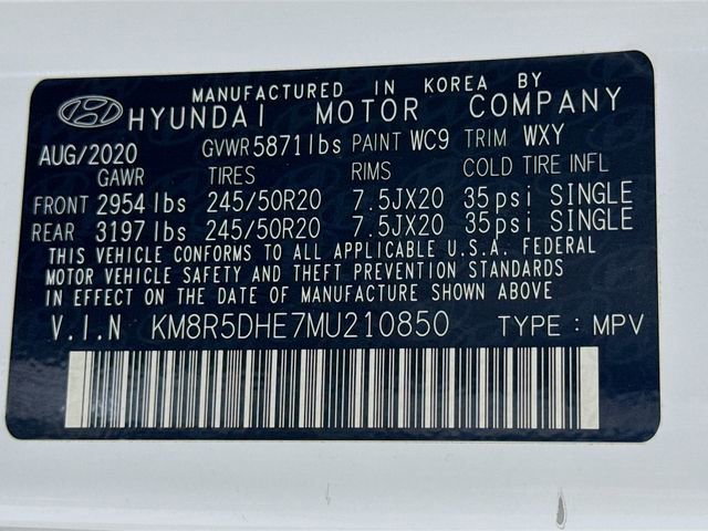 Used 2021 Hyundai Palisade Limited w/ Cargo Package AWD/4WD image 37