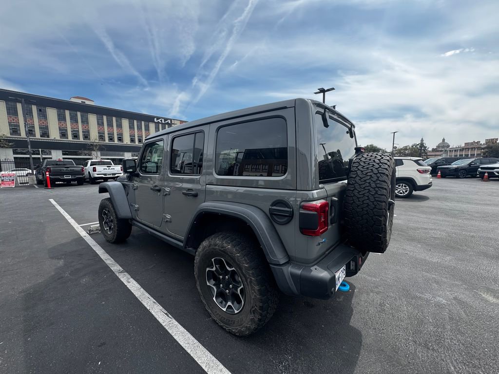 Used 2022 Jeep Wrangler Unlimited Rubicon 4xe w/ Steel Bumper Group image 4