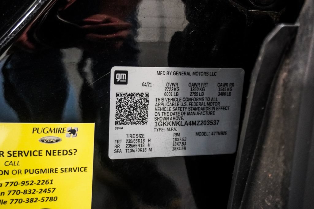Used 2021 GMC Acadia SLE w/ Driver Convenience Package FWD image 38