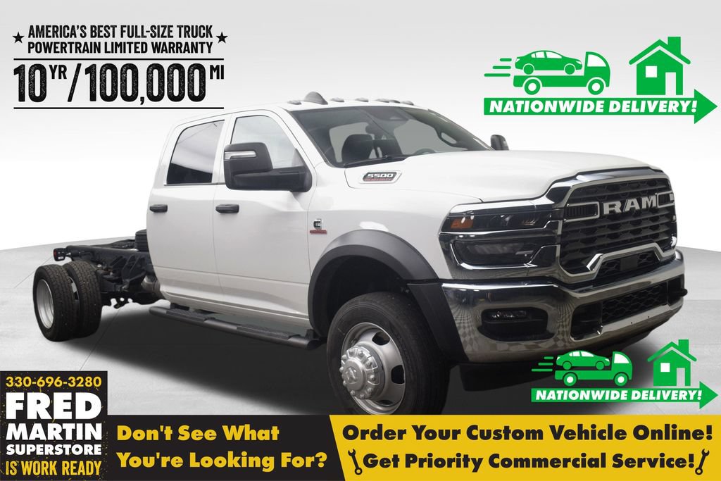 New 2026 RAM 5500 Tradesman w/ Chrome Appearance Group