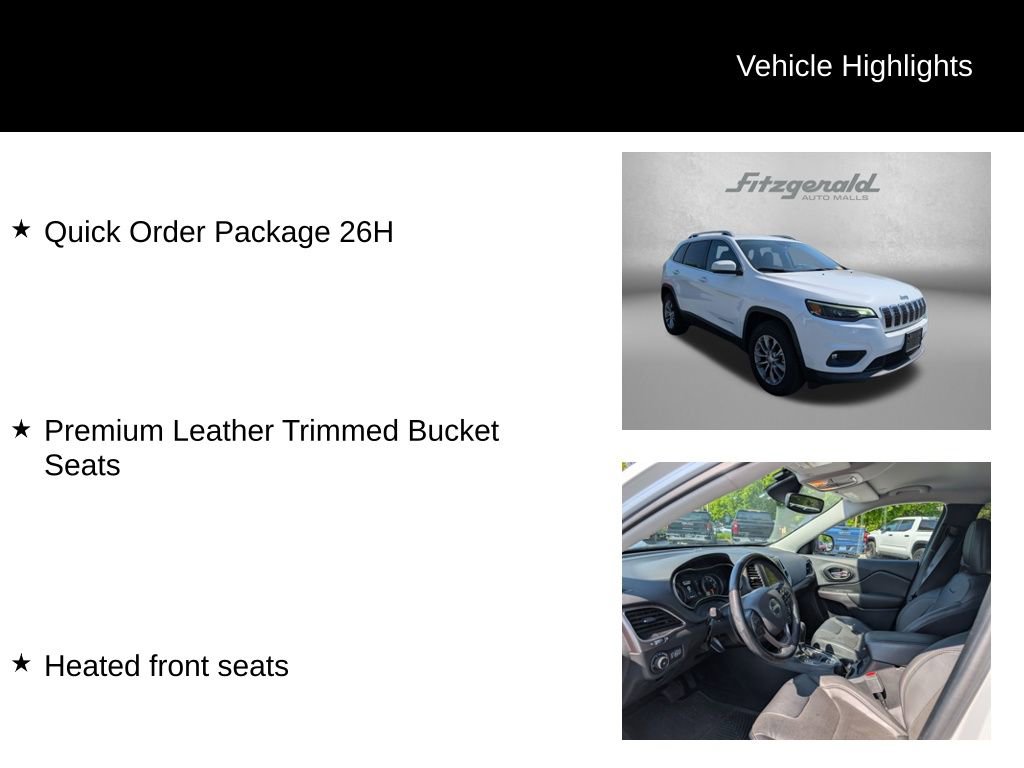 Used 2021 Jeep Cherokee Latitude Lux AWD/4WD image 9