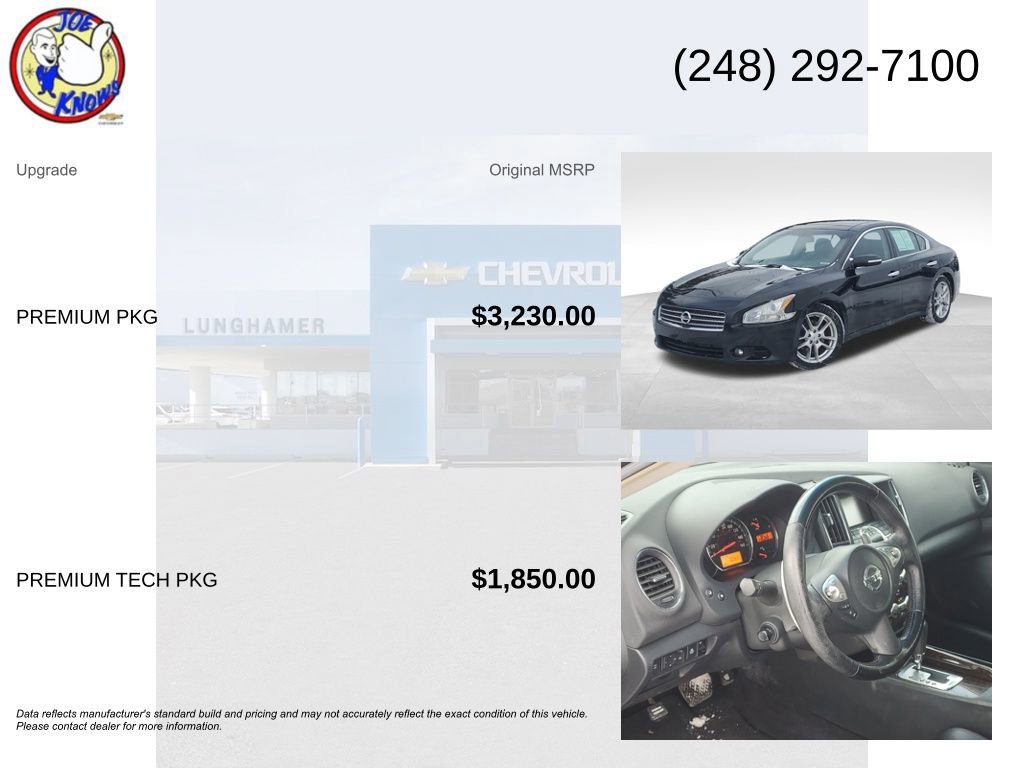 Used 2010 Nissan Maxima 3.5 SV w/ Premium Pkg image 5