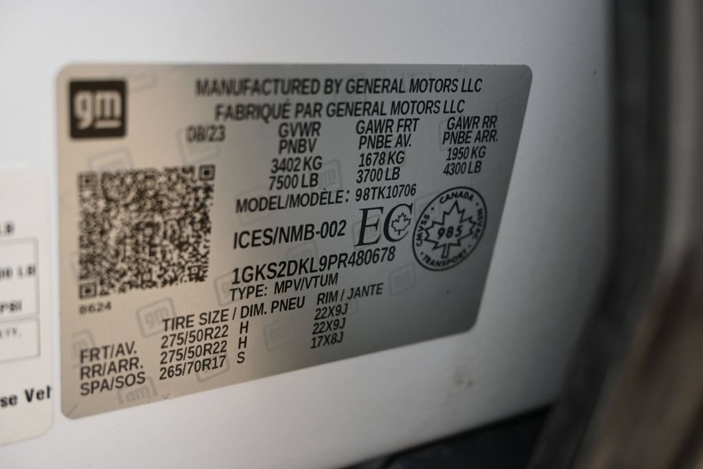 Used 2023 GMC Yukon Denali w/ Denali Reserve Package AWD/4WD image 36