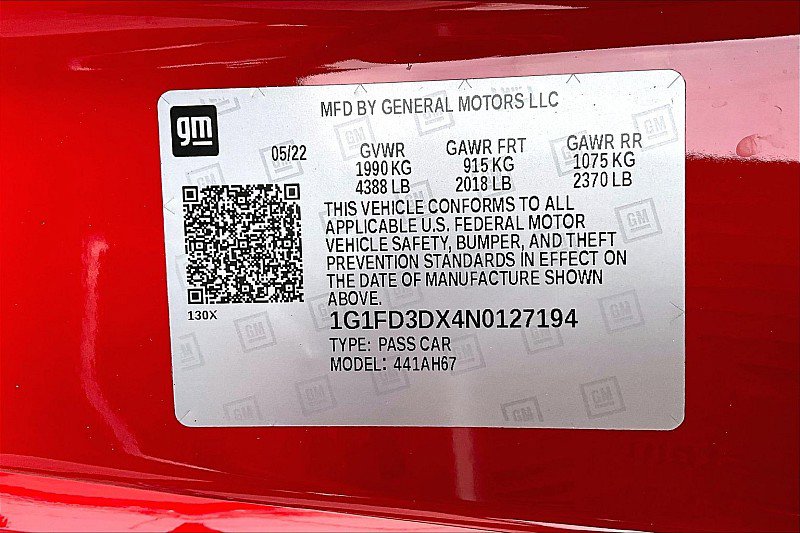 Used 2022 Chevrolet Camaro LT w/ RS Package image 33