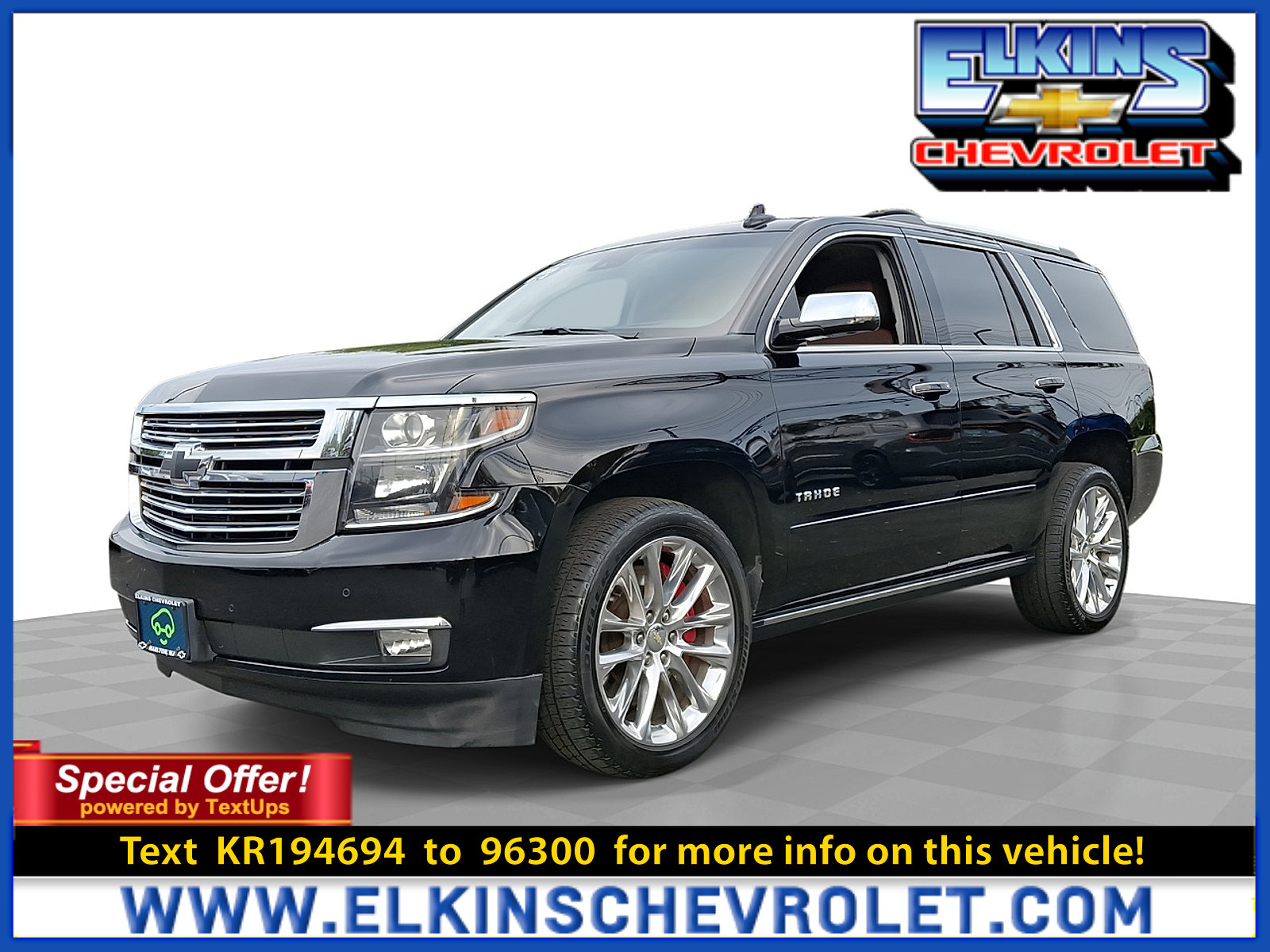 Certified 2019 Chevrolet Tahoe Premier w/ Premier Plus Edition