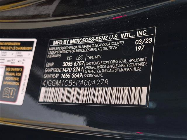 Certified 2023 Mercedes-Benz EQE 350+ 4MATIC SUV image 26