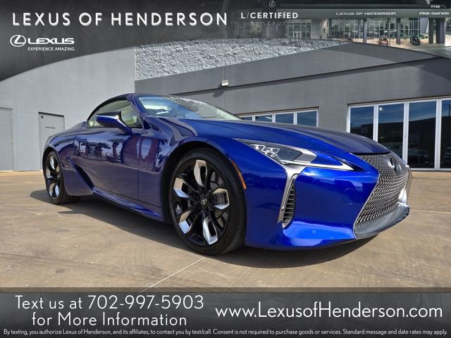 Certified 2024 Lexus LC 500 Convertible