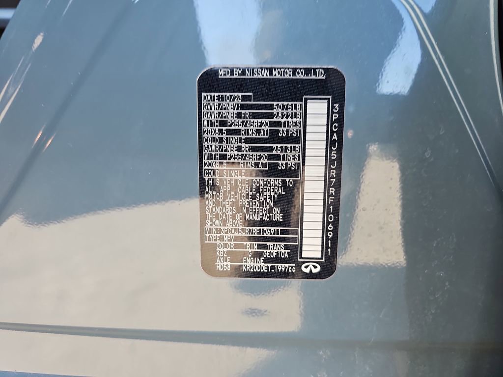 Used 2024 INFINITI QX55 Luxe image 37