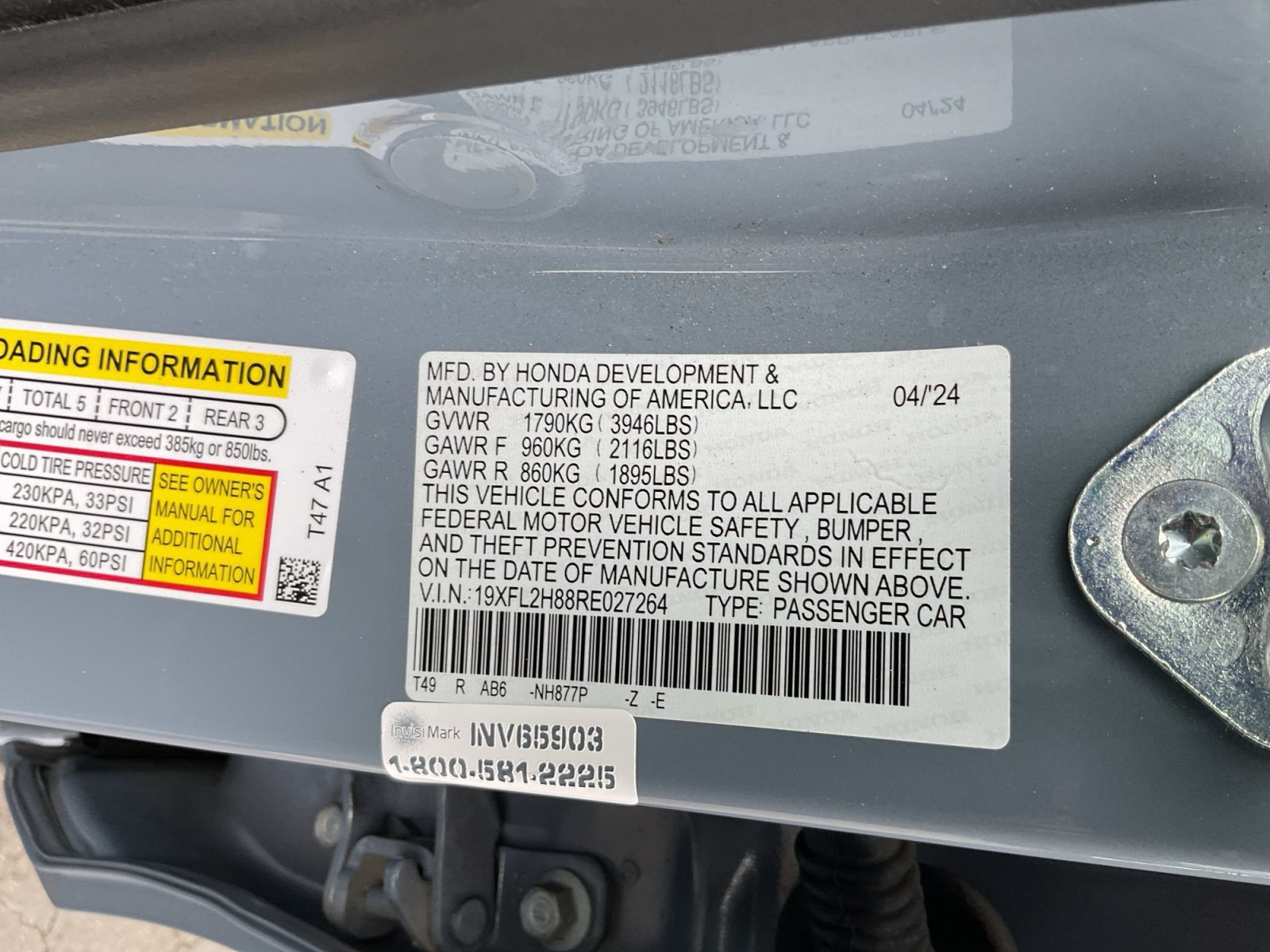 Used 2024 Honda Civic Sport image 27