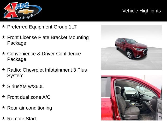 Certified 2021 Chevrolet Traverse LT image 2