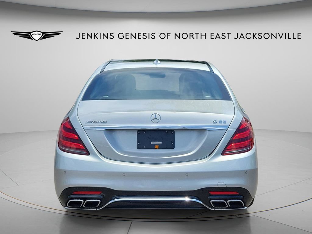 Used 2020 Mercedes-Benz S 63 AMG 4MATIC Sedan image 3