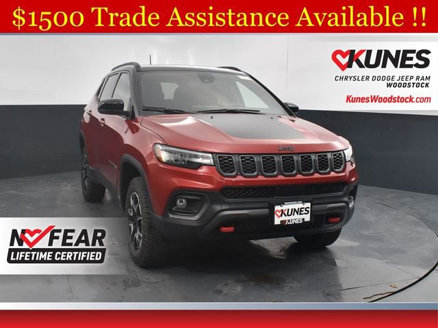 New 2026 Jeep Compass Trailhawk w/ Sun, Sound & Navigation Group AWD/4WD image 1