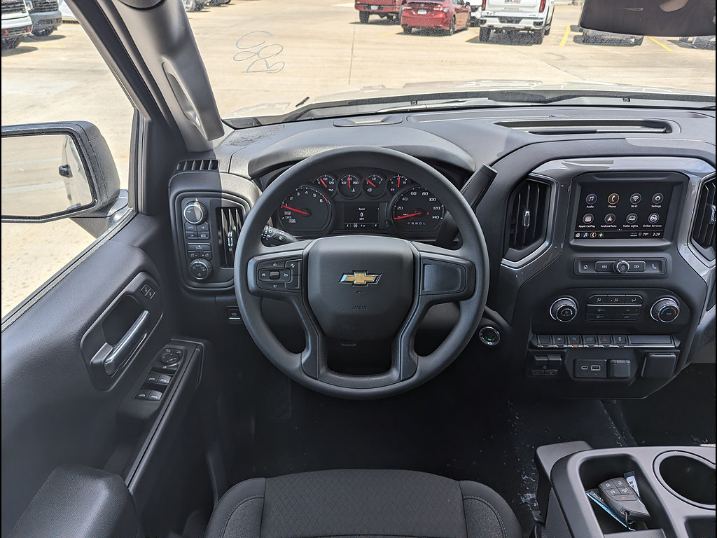 New 2026 Chevrolet Silverado 1500 Custom w/ Turbomax Blackout Package AWD/4WD image 4