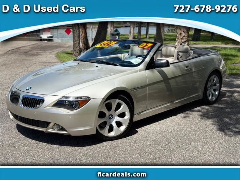 Used 2007 BMW 650i Convertible
