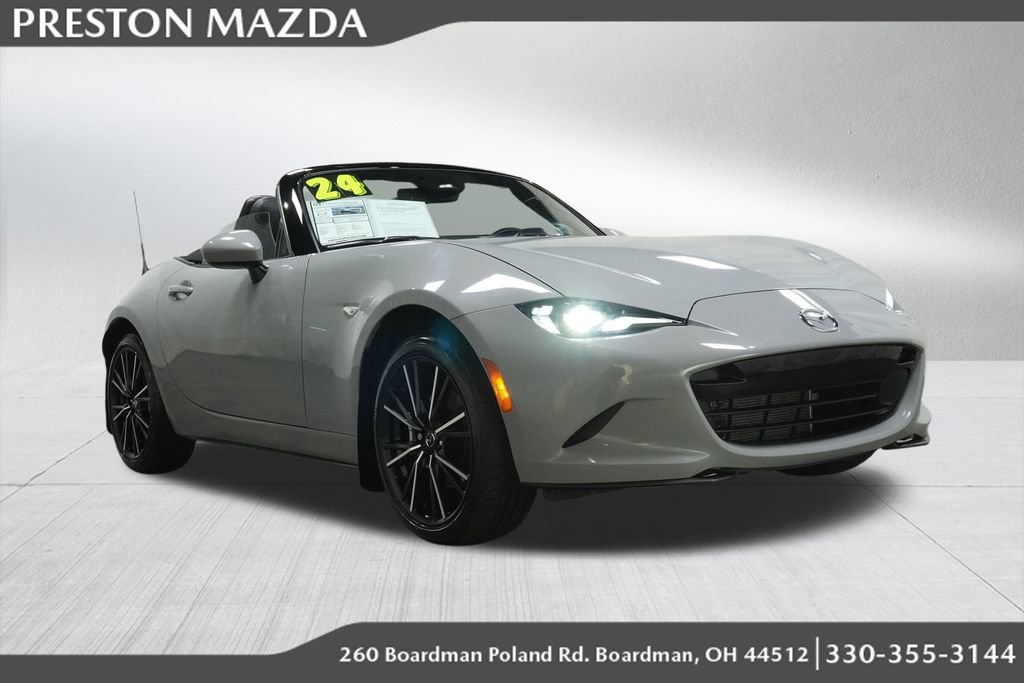 Certified 2024 MAZDA MX-5 Miata Grand Touring w/ Weather Package image 1