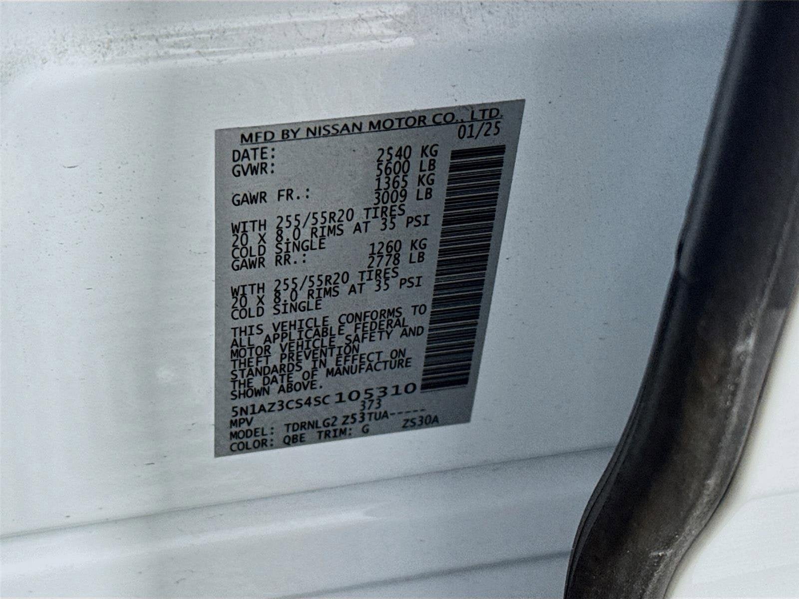 Certified 2025 Nissan Murano SL AWD/4WD image 33