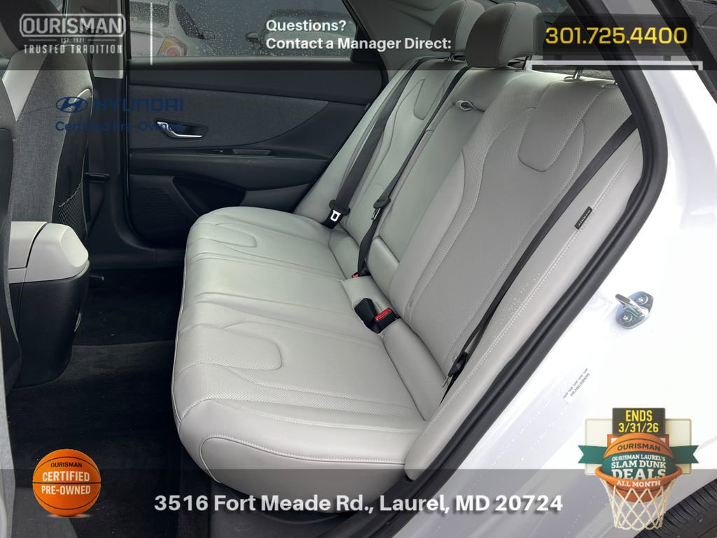 Certified 2025 Hyundai Elantra Limited image 18