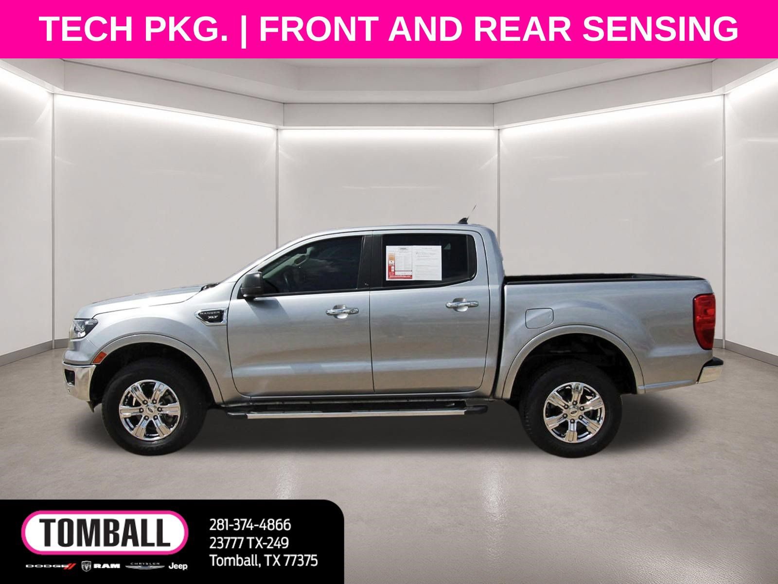Used 2021 Ford Ranger XLT w/ Equipment Group 301A Mid RWD image 4