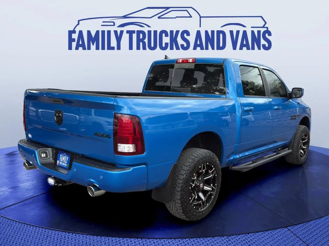 Used 2018 RAM 1500 Sport w/ Hydro Blue Sport Package AWD/4WD image 5