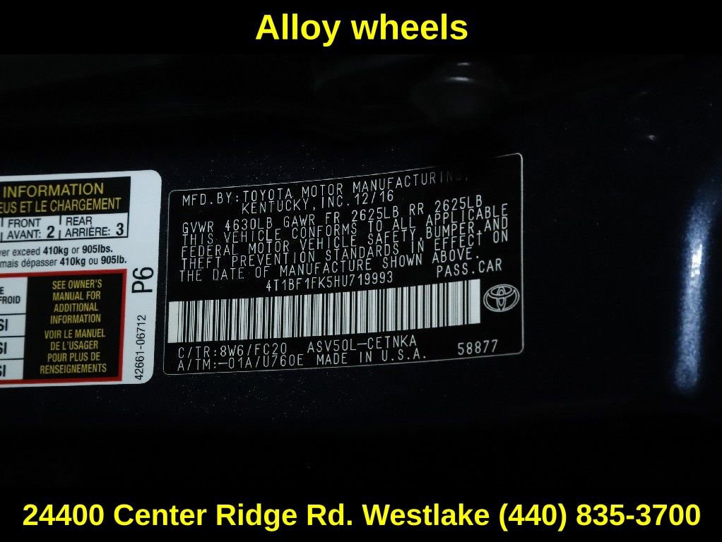 Used 2017 Toyota Camry XLE image 20