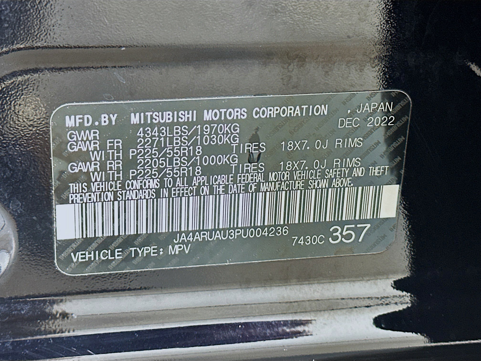 Used 2023 Mitsubishi Outlander Sport ES image 12