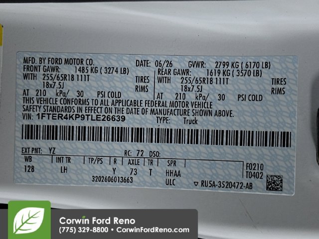 New 2026 Ford Ranger Lariat w/ FX4 Off-Road Package AWD/4WD image 34