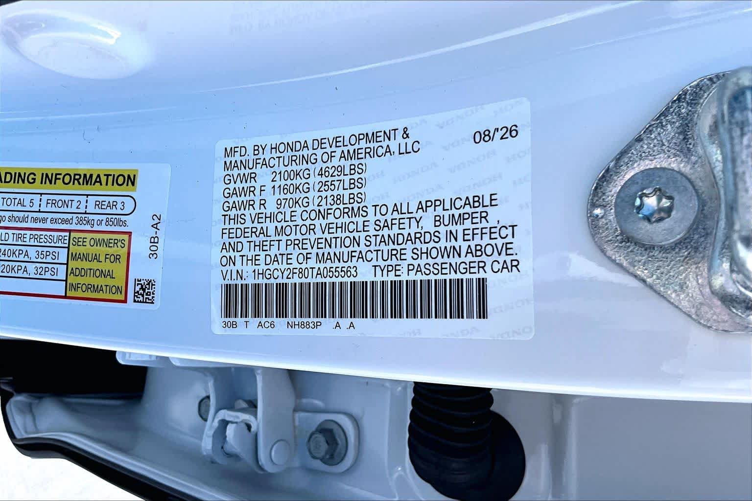 Used 2026 Honda Accord Touring image 33