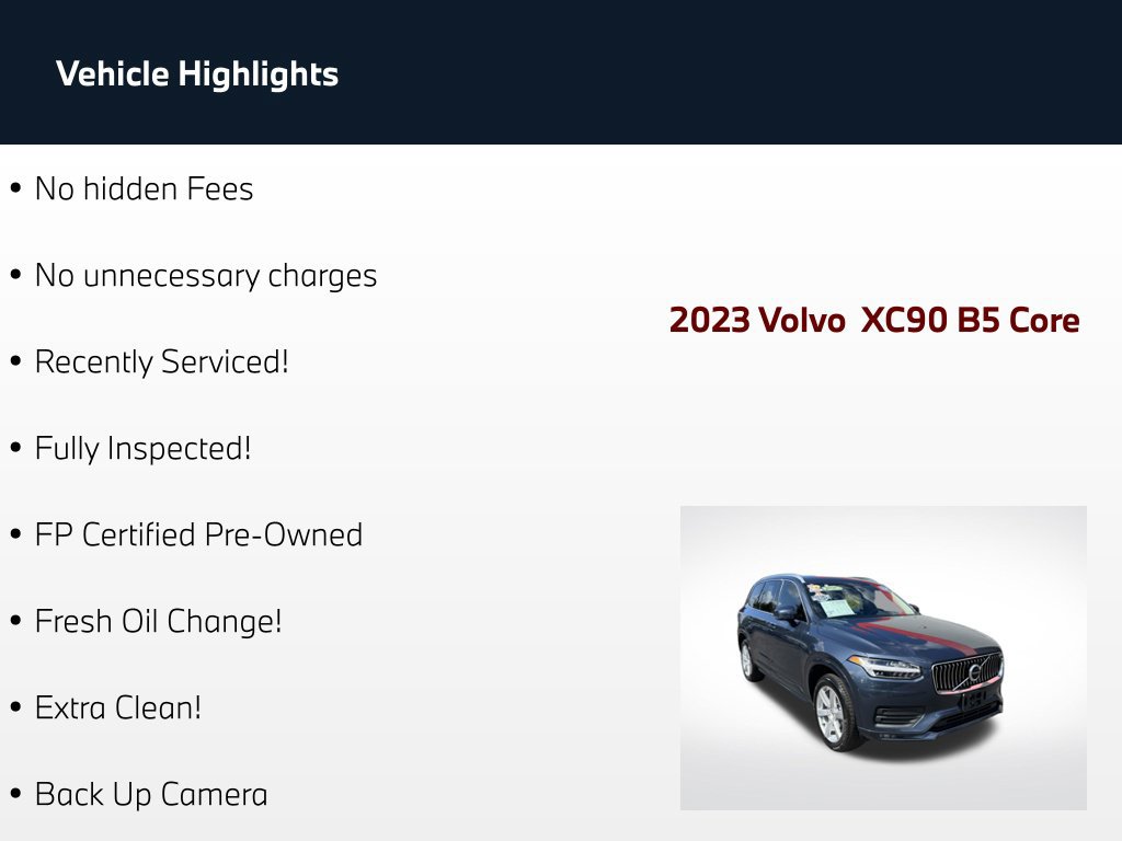 Used 2023 Volvo XC90 B5 Core AWD/4WD image 66