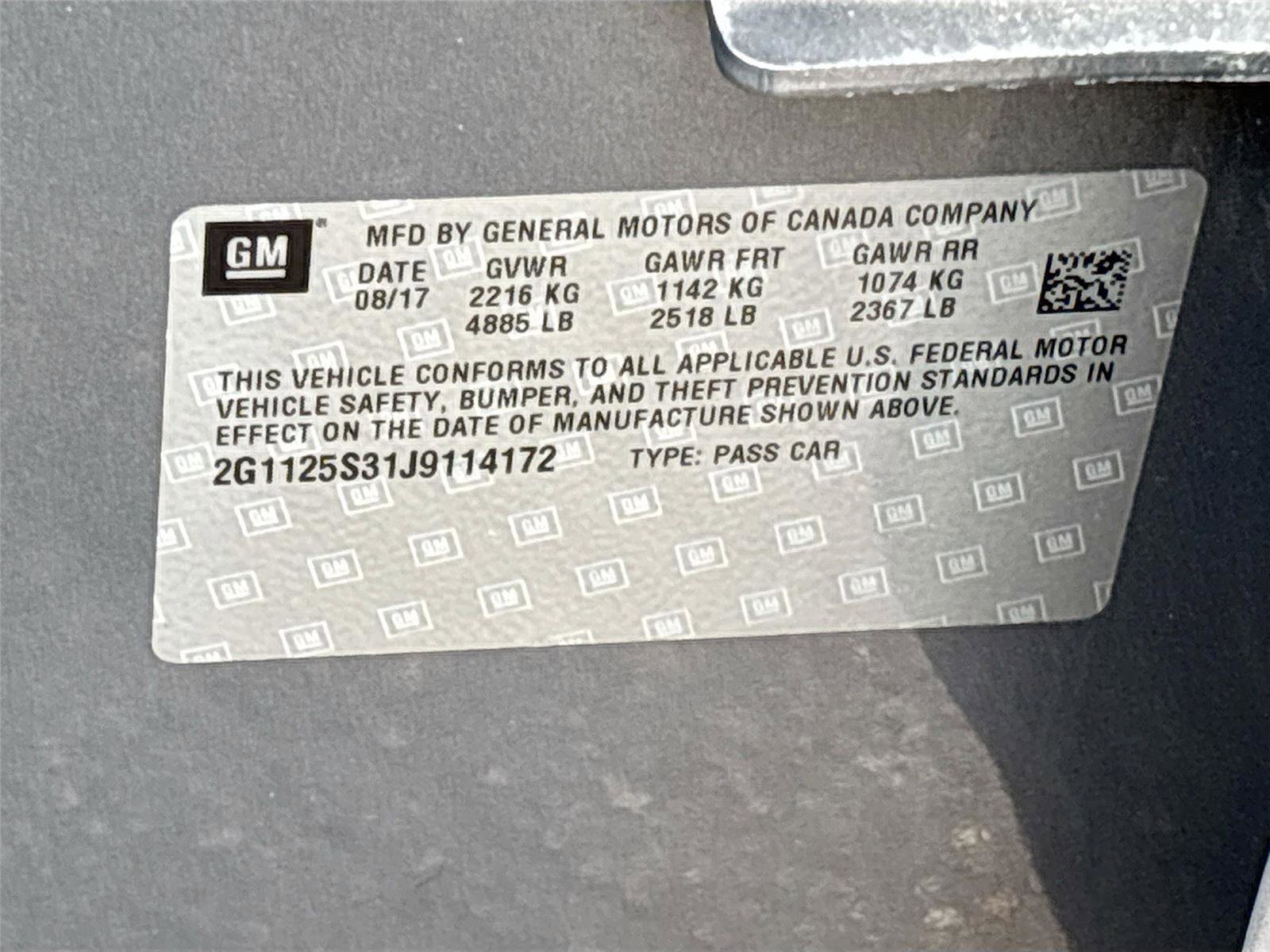 Used 2018 Chevrolet Impala Premier w/ Premier Confidence Package image 34