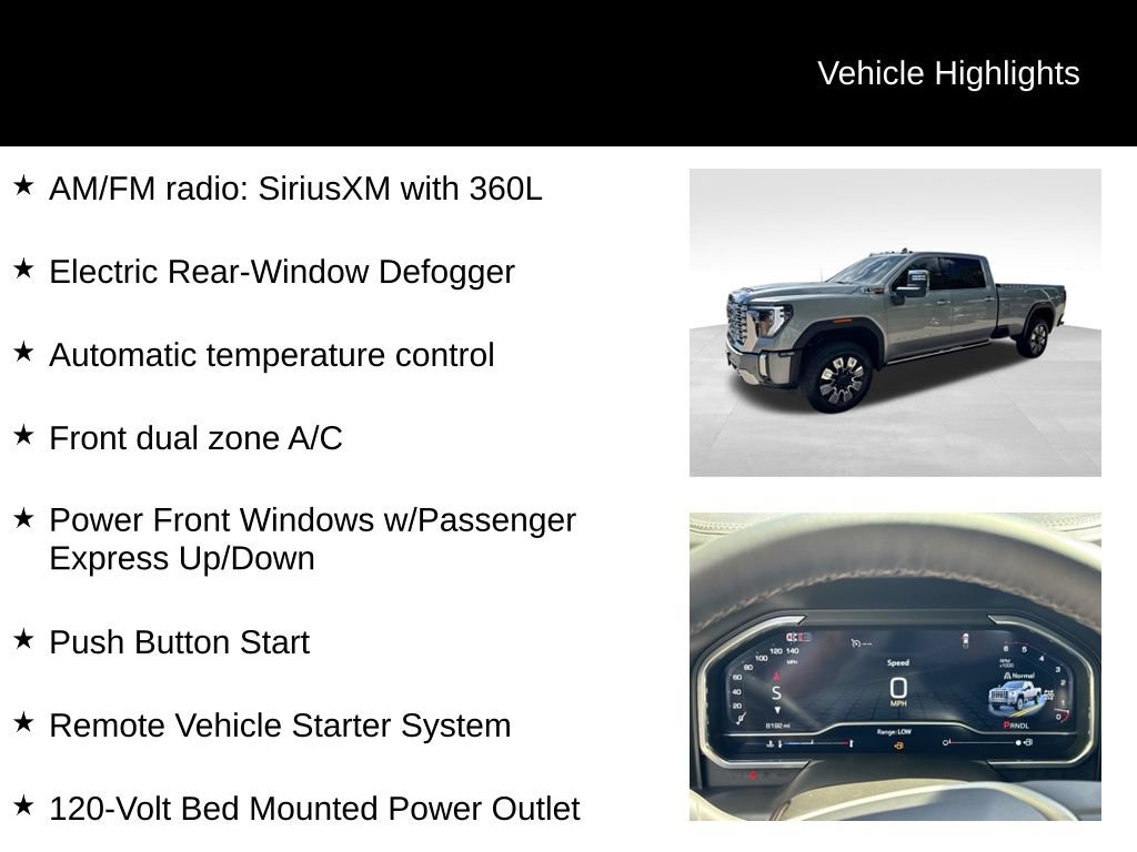 Certified 2025 GMC Sierra 3500 Denali w/ Denali Reserve Package AWD/4WD image 16