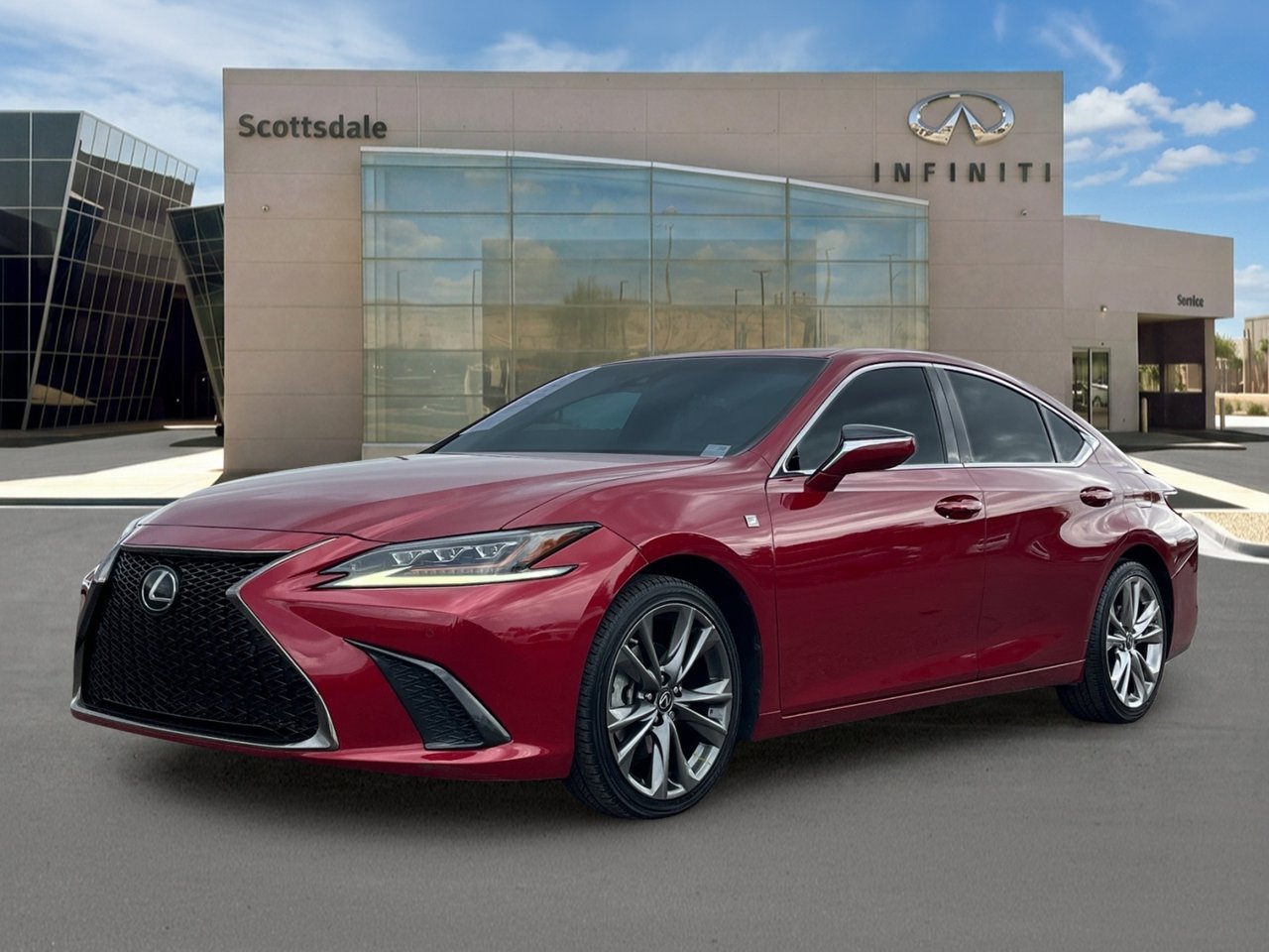 Used 2019 Lexus ES 350 F Sport w/ Accessory Package 2 FWD image 2