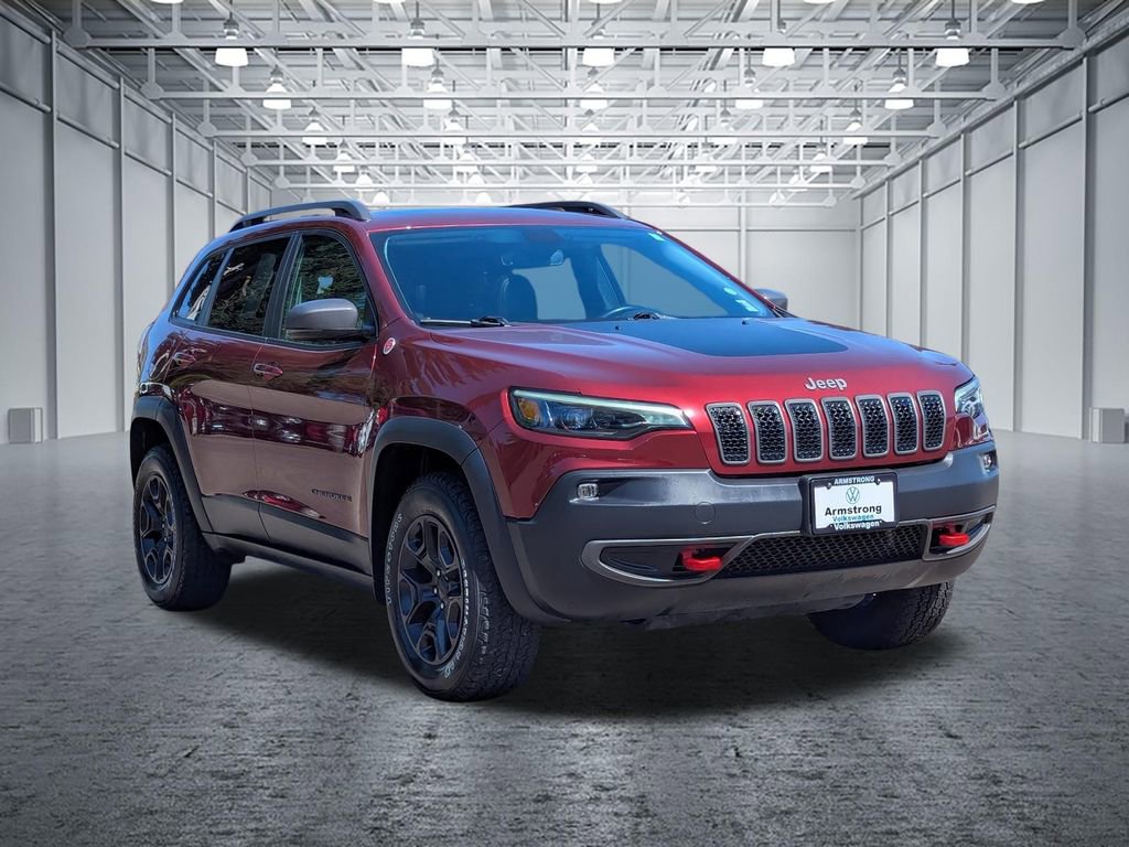 Used 2020 Jeep Cherokee Trailhawk AWD/4WD image 7