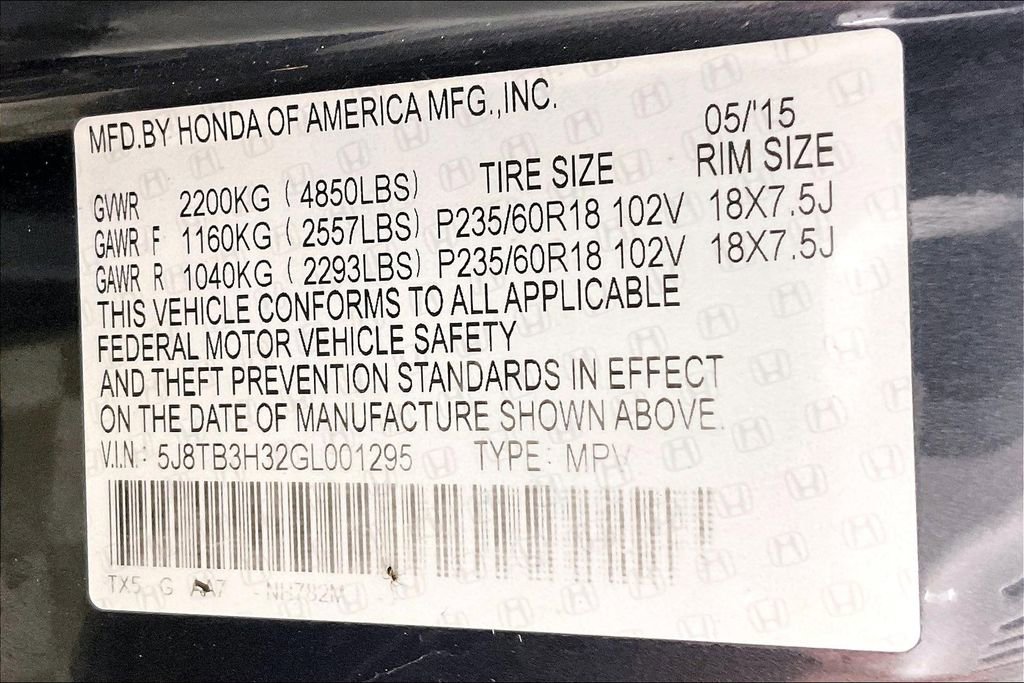 Used 2016 Acura RDX FWD image 29