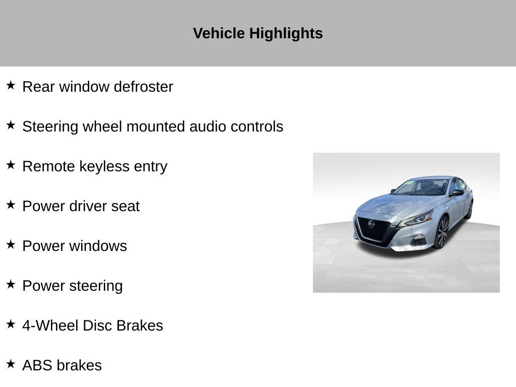 Used 2020 Nissan Altima 2.5 SR FWD image 18