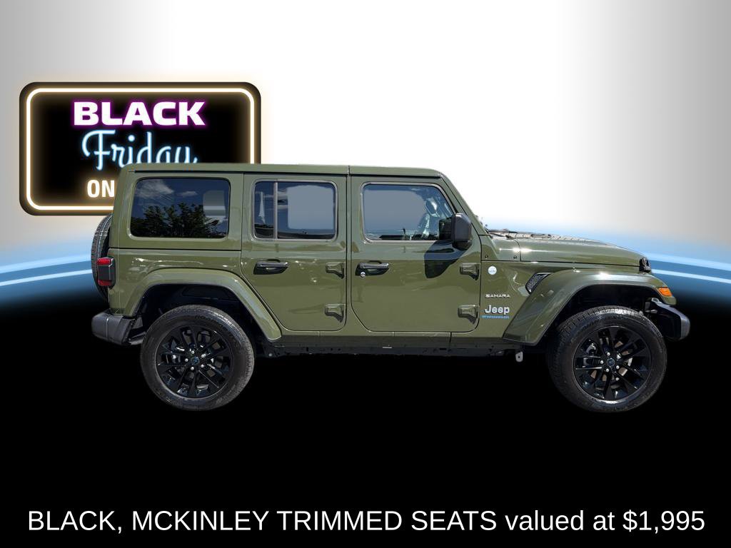 Certified 2024 Jeep Wrangler Unlimited Sahara w/ Technology Group AWD/4WD image 2