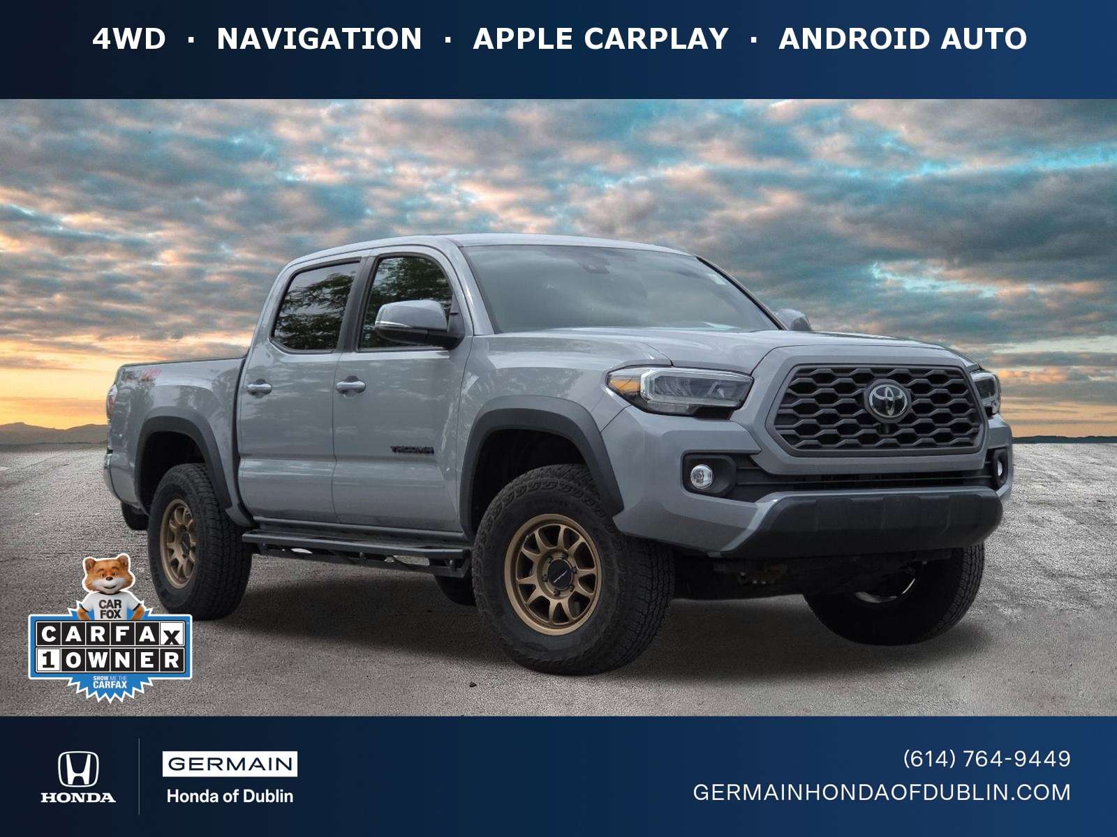 Used 2021 Toyota Tacoma TRD Off-Road AWD/4WD image 1