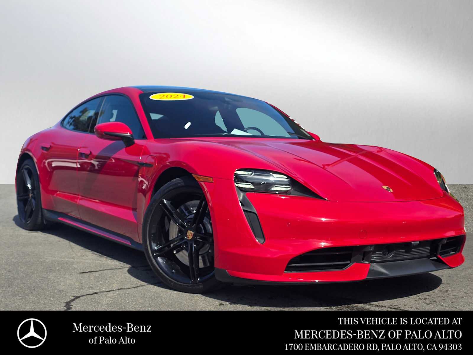 Used 2024 Porsche Taycan Turbo AWD/4WD image 1