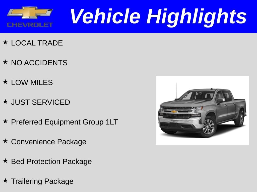 Used 2021 Chevrolet Silverado 1500 LT w/ Bed Protection Package AWD/4WD image 2