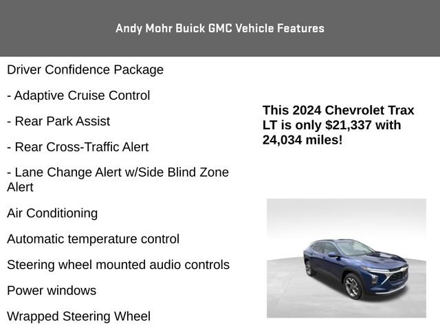 Used 2024 Chevrolet Trax LT w/ Driver Confidence Package image 8