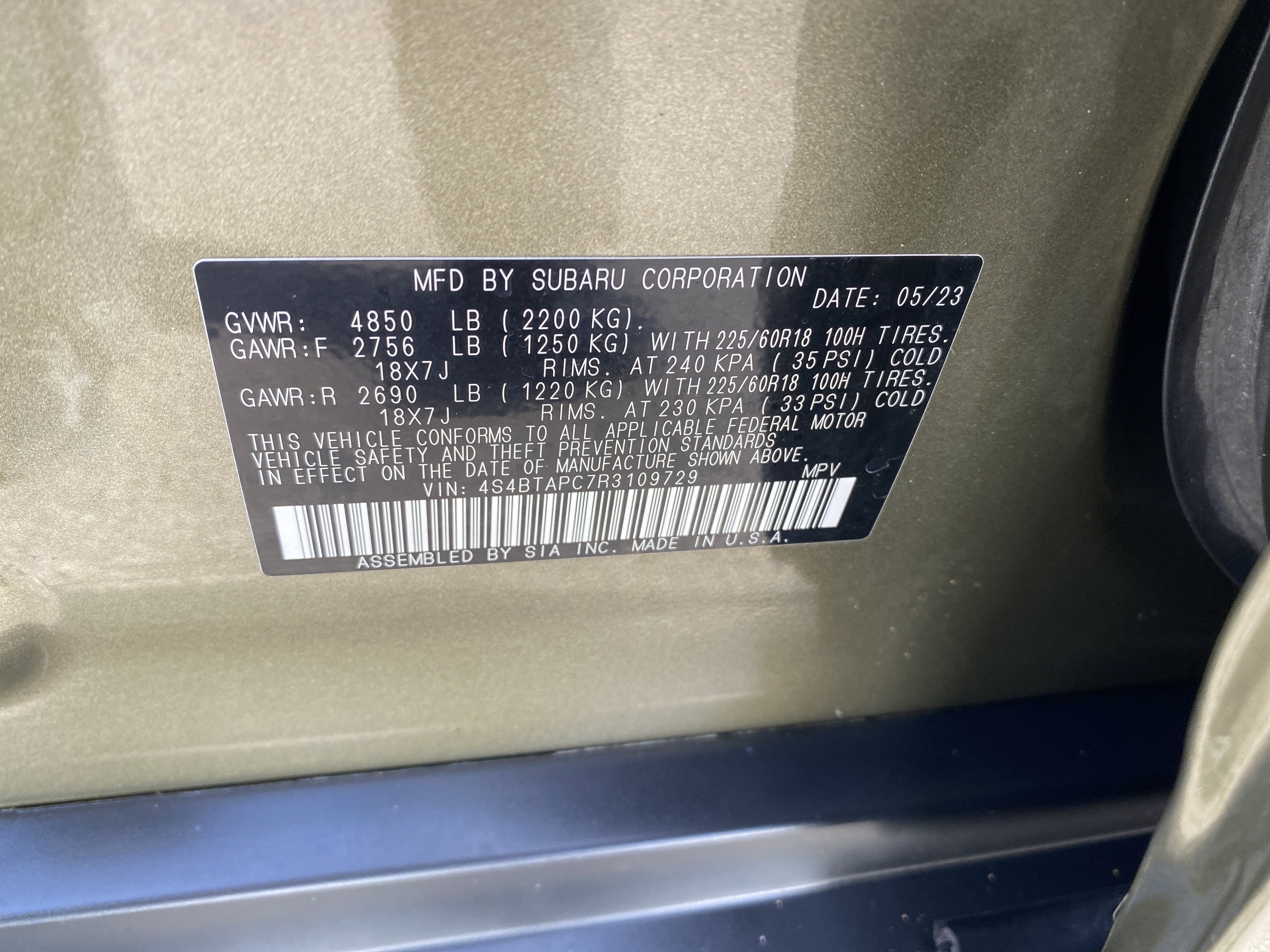 Used 2024 Subaru Outback Touring image 27