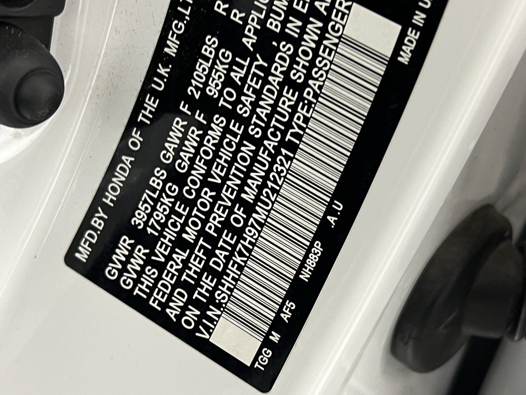 Used 2021 Honda Civic Sport Touring image 36