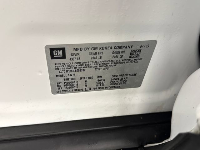 Used 2020 Chevrolet Trax LT w/ LT Convenience Package image 31