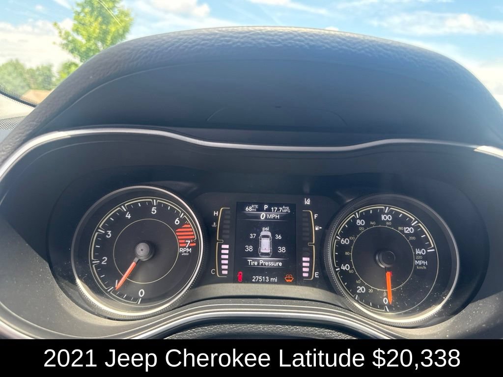 Used 2021 Jeep Cherokee Latitude w/ Mobile Office Group AWD/4WD image 21