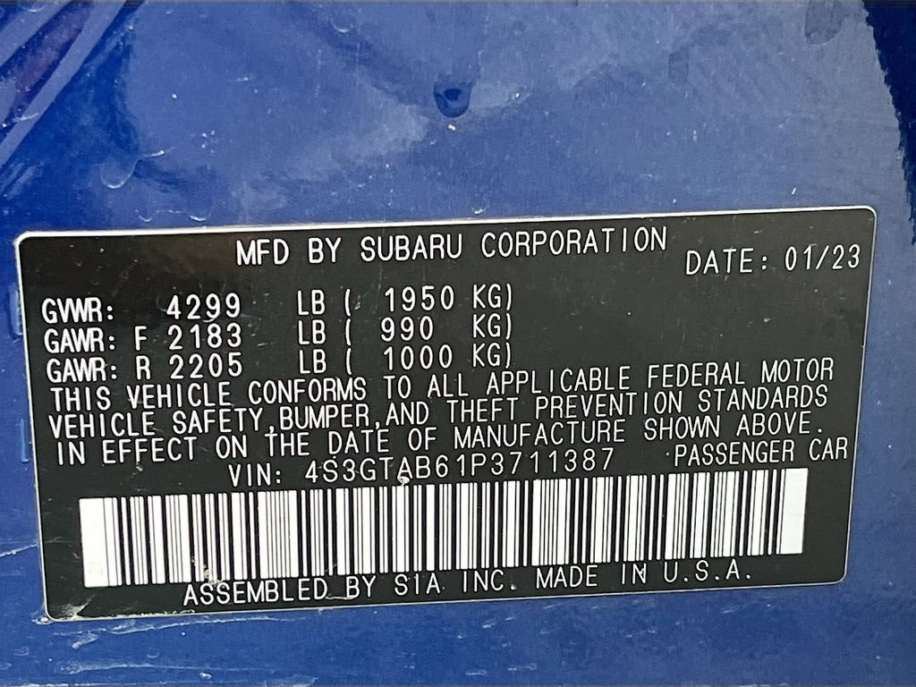 Used 2023 Subaru Impreza 2.0i AWD/4WD image 29