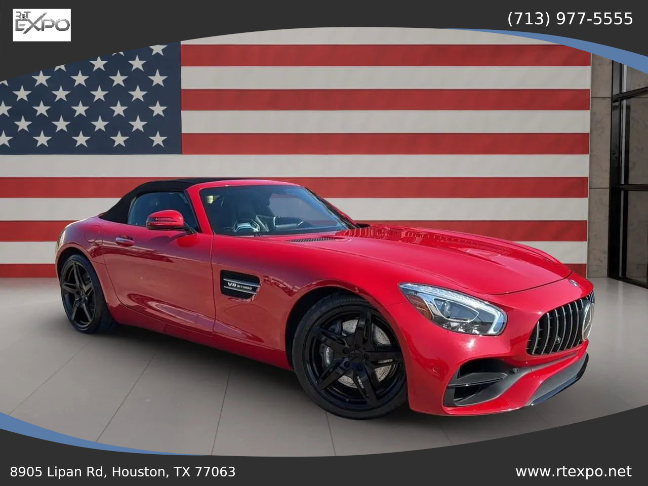 Used 2019 Mercedes-Benz AMG GT Roadster w/ Lane Tracking Package image 1