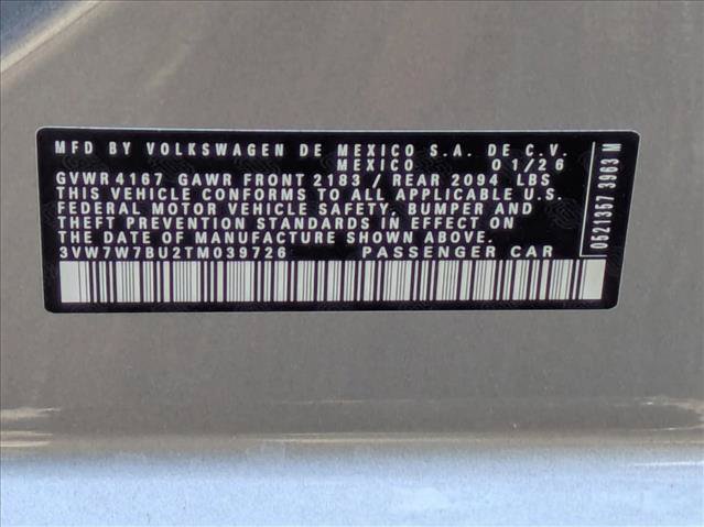 New 2026 Volkswagen Jetta SE FWD image 20