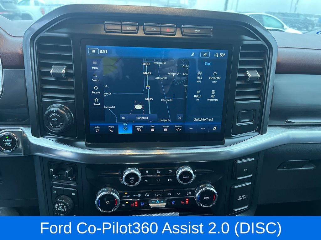 Used 2022 Ford F150 Lariat w/ Equipment Group 502A High image 14