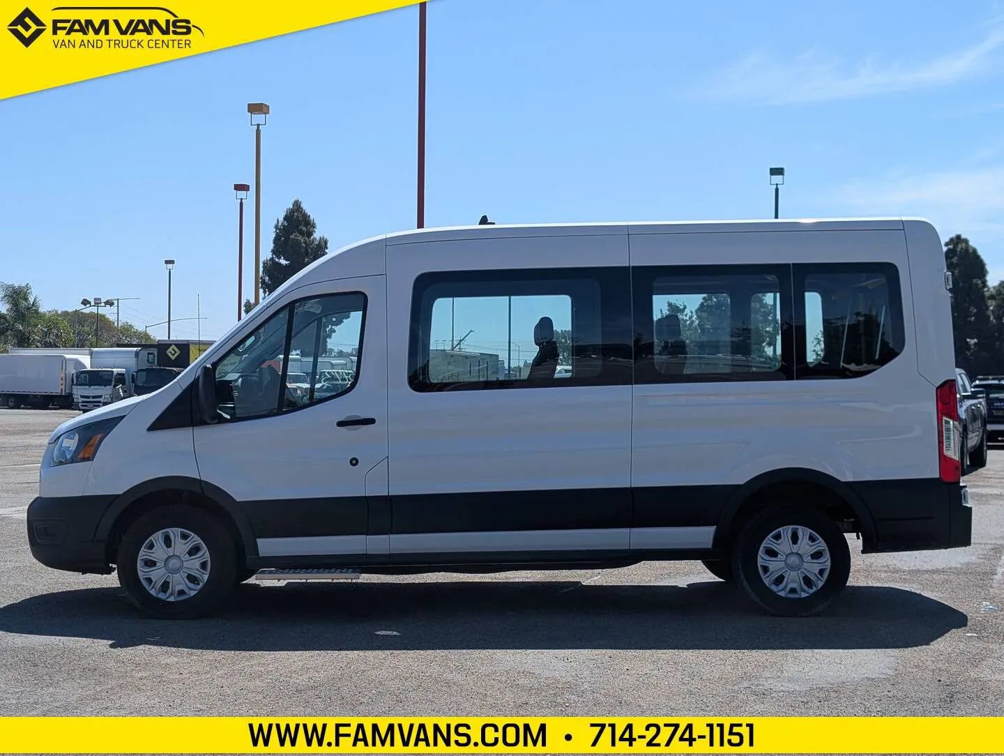 Used 2023 Ford E-Transit Medium Roof RWD image 6