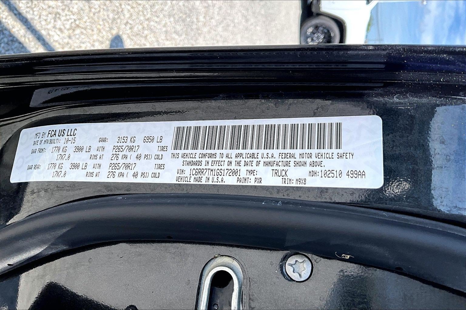 Used 2016 RAM 1500 Big Horn AWD/4WD image 28