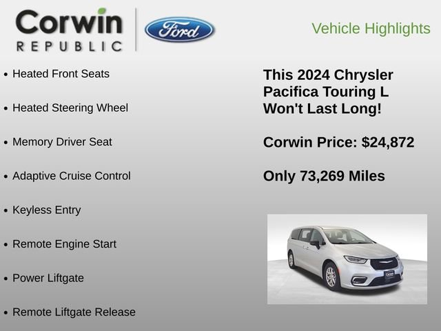 Used 2024 Chrysler Pacifica Touring-L image 6